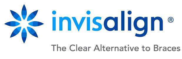 Invisalign-clear-braces-provider-logo-with-aligner-image